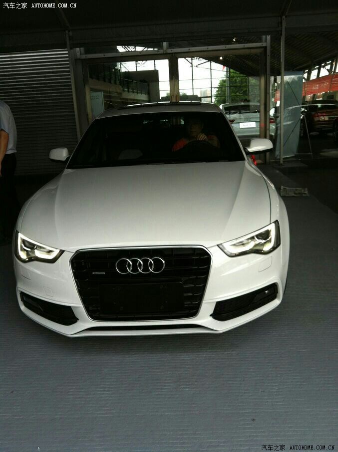【图】冰川白a5 sb q 2.0 提车作业(2)_奥迪a5论坛_汽车之家论坛