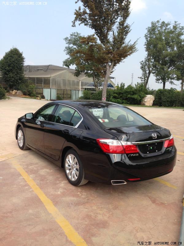 九代雅阁2.4l豪华版提车