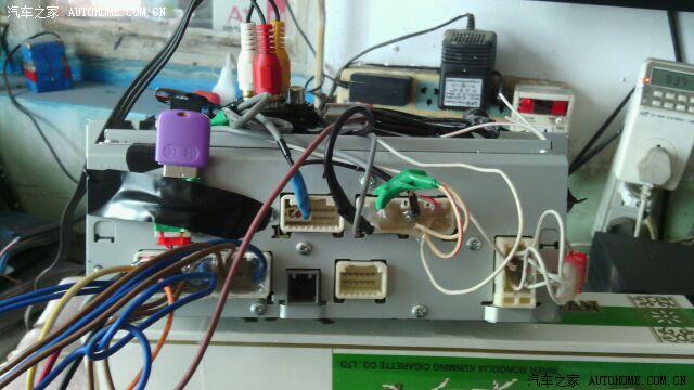 凯美瑞dvd接线图:全功能,av输入,蓝牙麦克风,usb