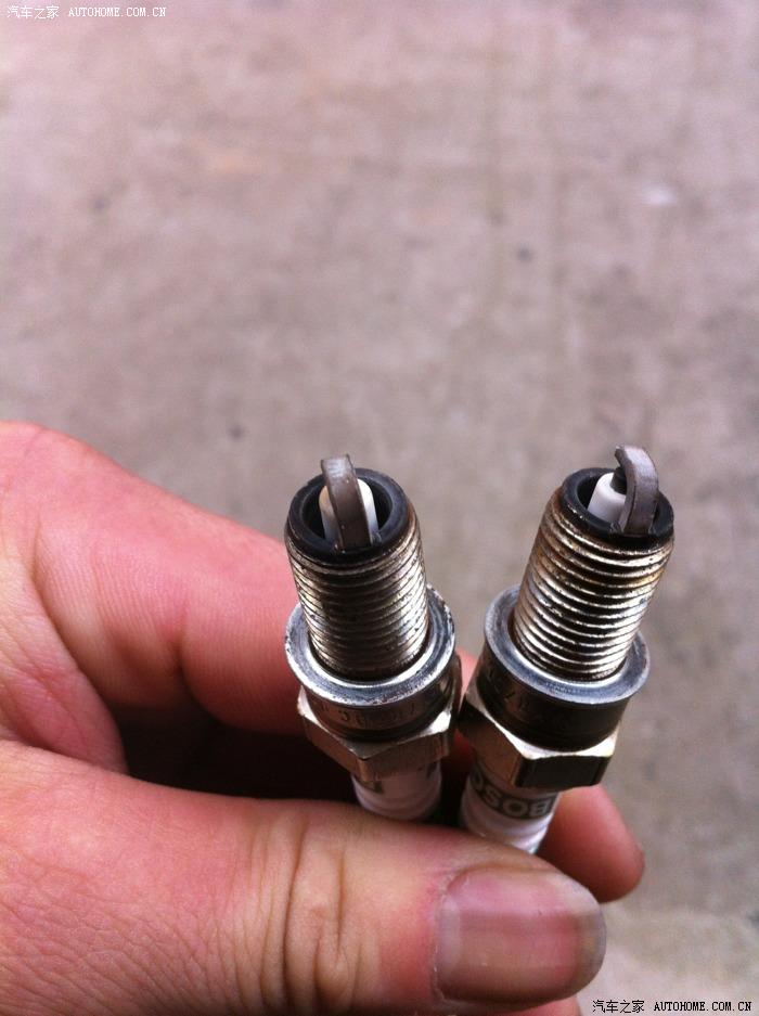 火花塞的颜色发白!求高手关注.潘工请进!