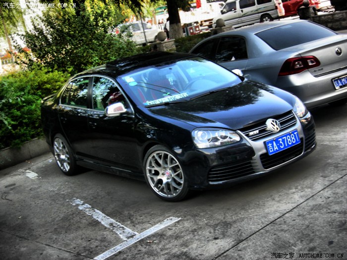 【图】r32前杠上身~~~~~~~~~~~~~~~~~~~~~~_速腾论坛_汽车之家论坛