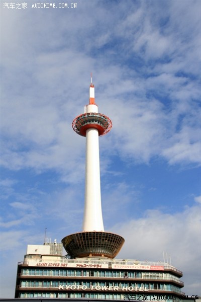 京都电视塔,日本的城市很有意思,什么地方是电视塔,这里基本就是城市