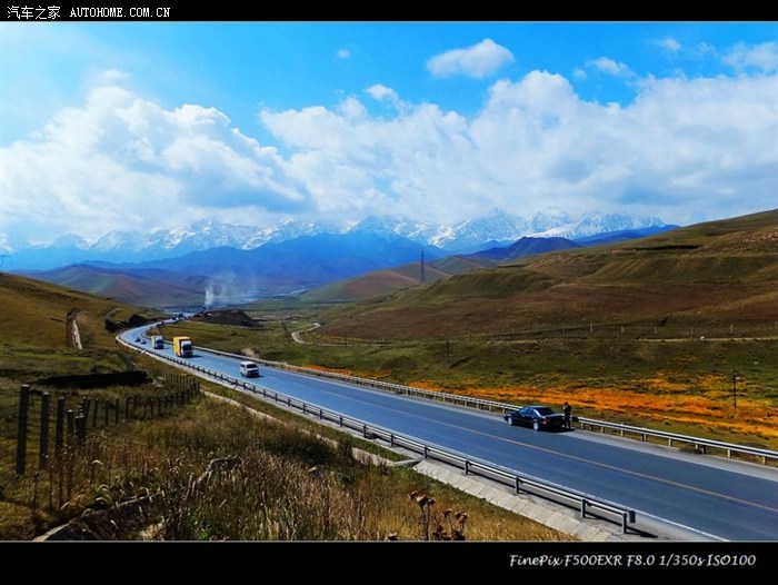 驾蓝鸟走312国道 穿走廊赏祁连山风光