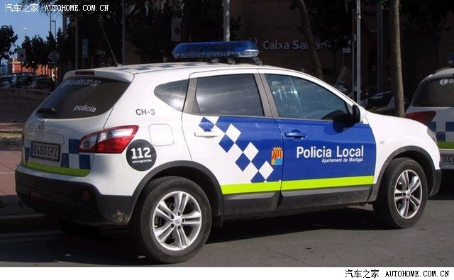 欧洲的逍客警车