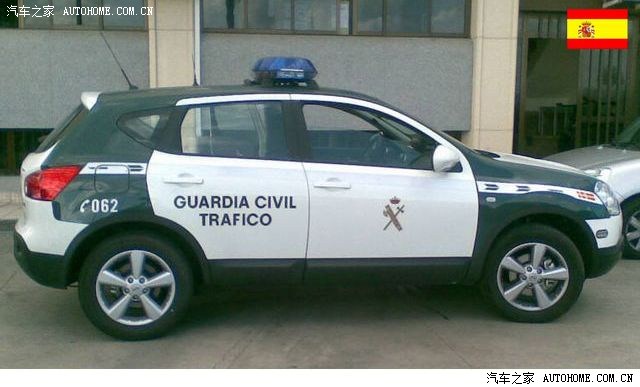 欧洲的逍客警车