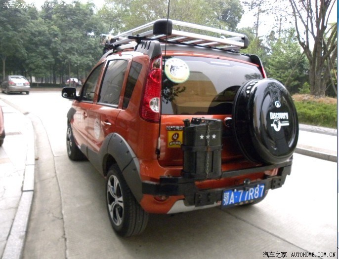 【图】m1改装战车195.60.15轮胎给力~~(210楼更新涉水喉,音响)_长城m1