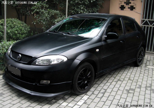 【图】自改亚光黑 拉力款包围的凯越hrv_装饰改装论坛_汽车之家论坛