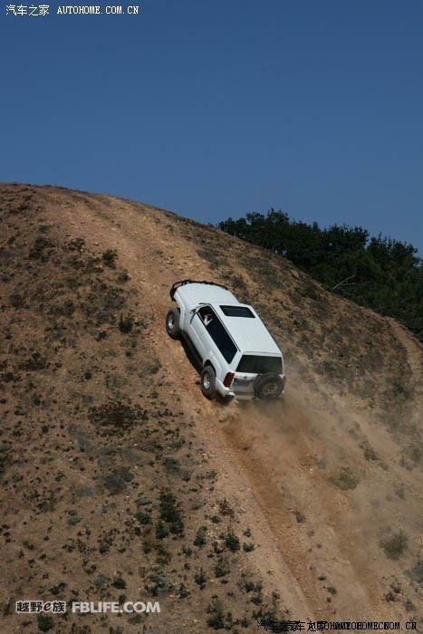 这是60度坡,危险性很高,开上去的都是玩命的高手.