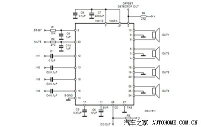 tda7851l功放电路图图片