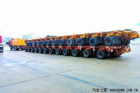 知道这么多轮子的车是什么牌子的么