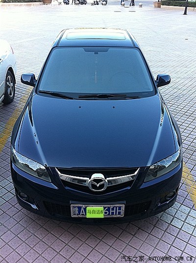 11款晶海蓝交作业!_马自达6论坛_手机汽车之家