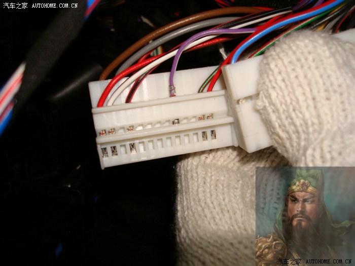 求助:如何在j519处并线?是并到abc三个插头上,还是并到模块上?