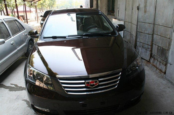 南昌帝豪ec715 提车作业 摩卡红