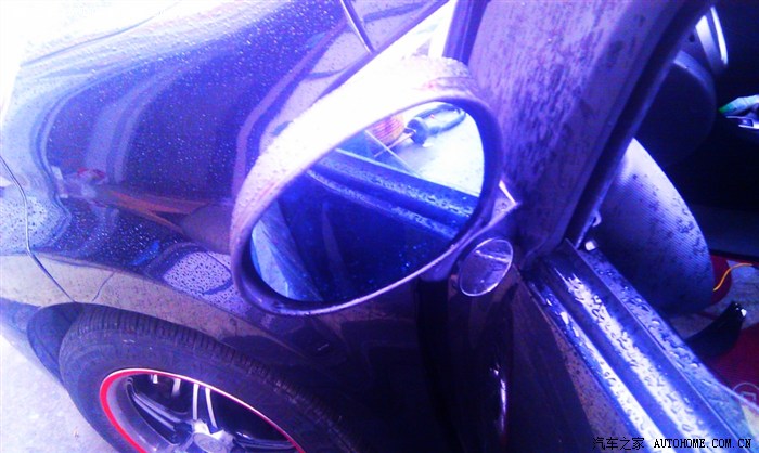 技术帖改装电加热后视镜作业