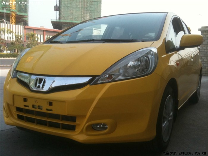 【图】拉丁黄提车10天,小装饰作业!_飞度论坛_汽车之家论坛