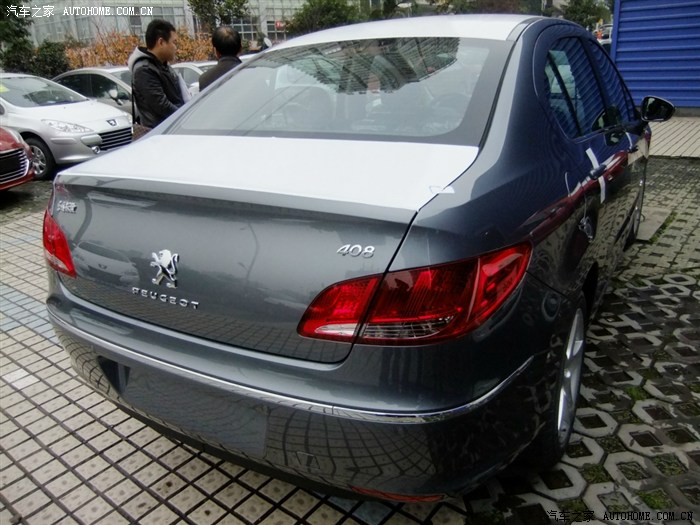 标致40820手舒铂金灰深内首次提车作业2楼更新装饰作业