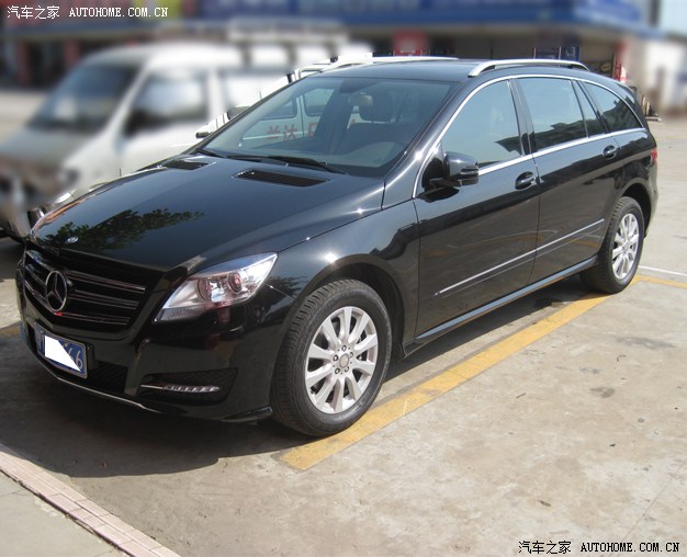 奔驰r350这样改装行李架——————太帅了