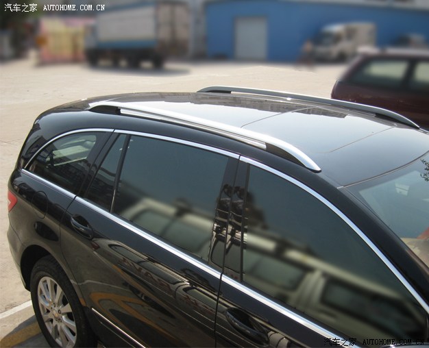 奔驰r350这样改装行李架——————太帅了