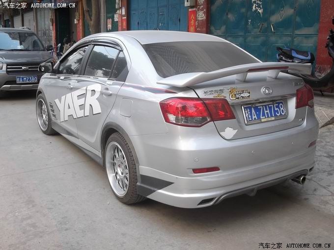 第三套抛边轮毂上岗腾翼c30外观混搭改装独一无二的个性改装