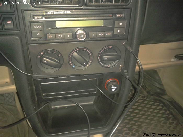 12月9日新捷达前卫提车改装auxusb作业有图有真相