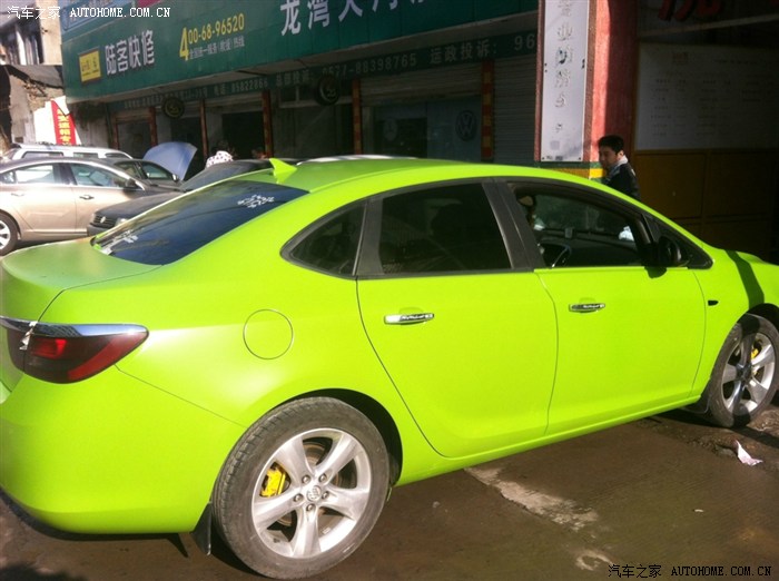 温州地区全国首发英朗gt绿色哑光已经完工申精