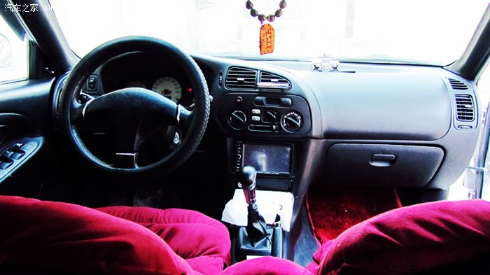 白色菱帅改装十代evo包围