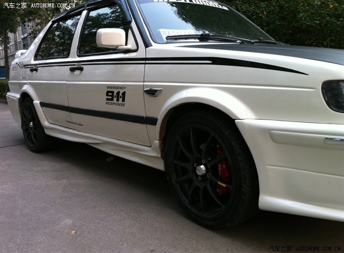 捷达改装16寸轮毂避震换什么