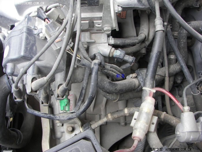 问8a发动机节温器的位置--求助