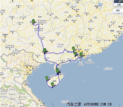 哈弗粤海港澳自驾自助游略记(路书和油耗,汽车