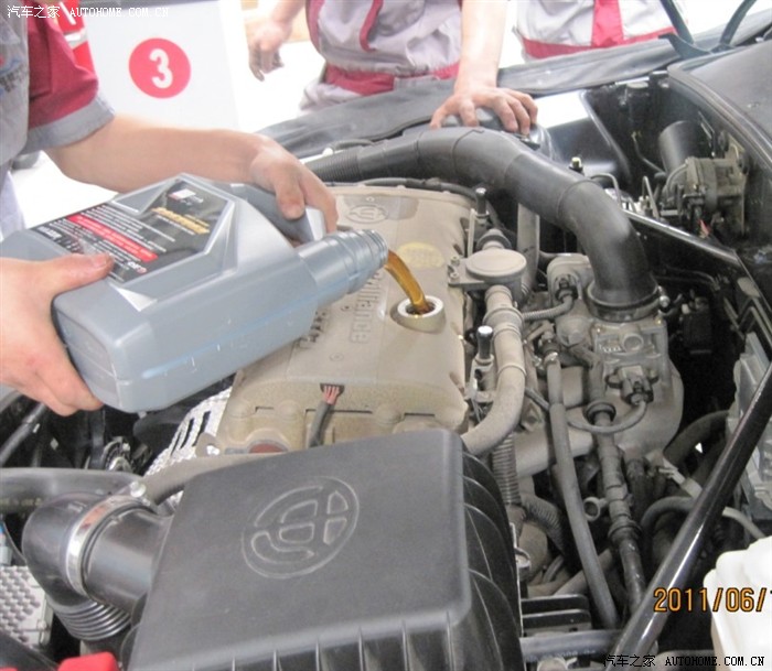 尊驰1.8t,今天做首保.2150公里