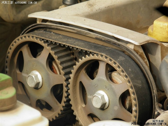 奇瑞481f发动机更换正时皮带作业