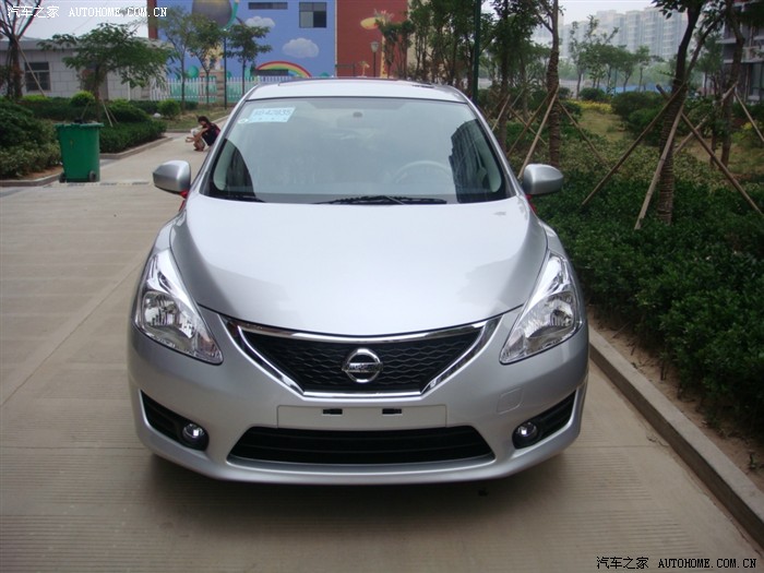 新骐达16月光银cvt智能型提车作业