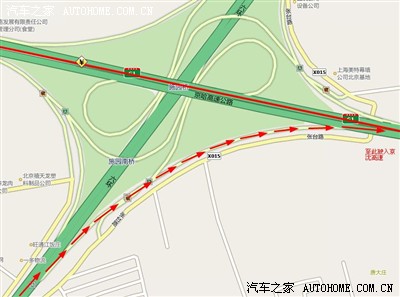 石家庄-北戴河自驾游路线图!这算不算路书?求