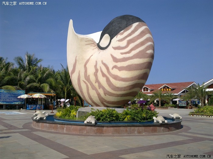 西岛景区的象征建筑物,海螺