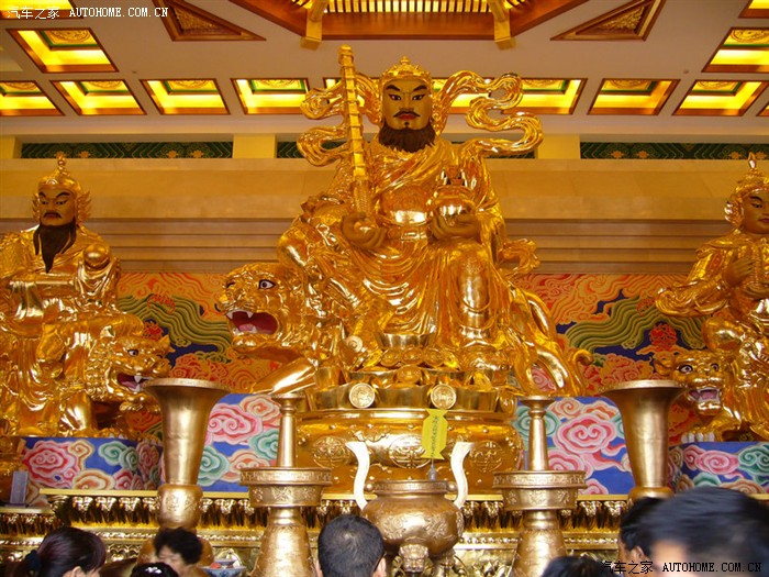 游全国目前最大的赵公明正财神庙七月二十二日