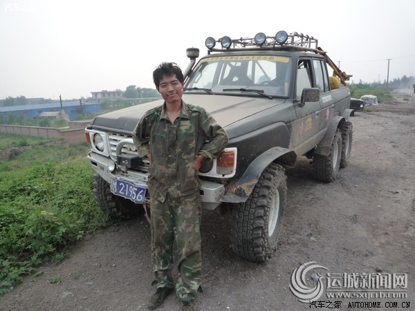 越野怪兽魏强分时六驱全地形车的发明人