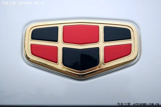 帝豪的金色标换成银色更协调一些