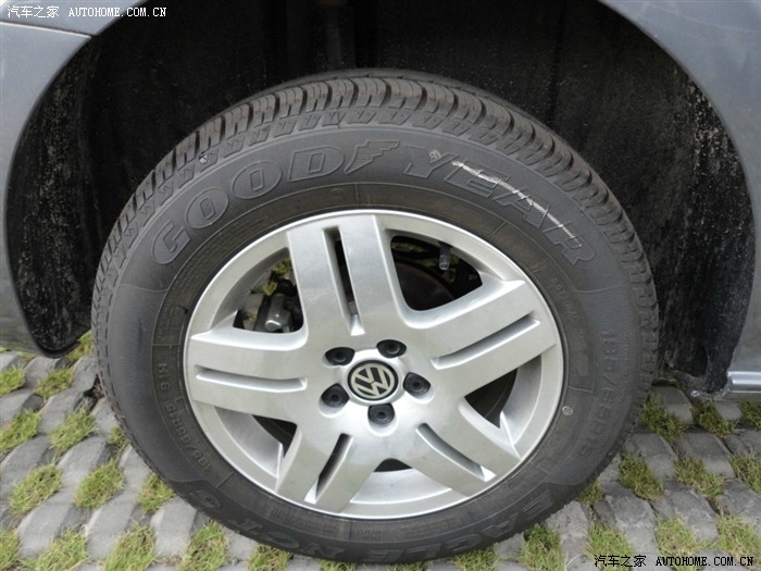 灰内灰外固特异轮胎的灰宝宝终于到了小拍几张晒晒