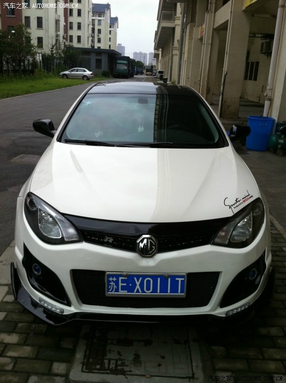 【图】补上之前"前包围上身"的清晰图,谢谢观赏_名爵6/名爵6新能源