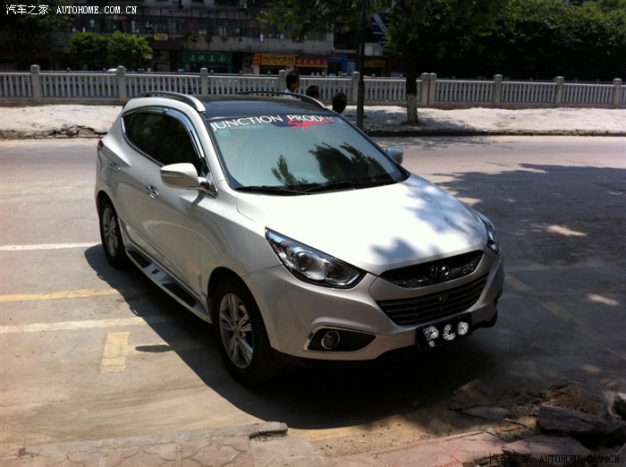【图】白色ix35车身改装.(求精)_北京现代ix35论坛_汽车之家论坛