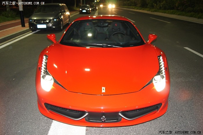 【图】第二部法拉利458提车!高清多图!_宝马3系论坛_汽车之家论坛