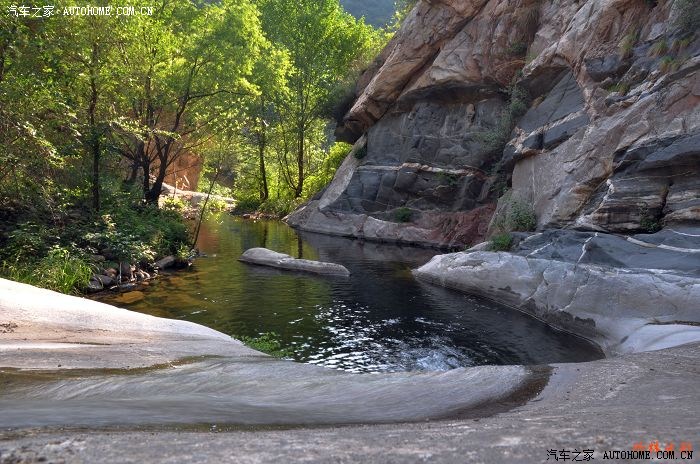石家庄平山县猪圈沟感受伊兰特山路驾驶
