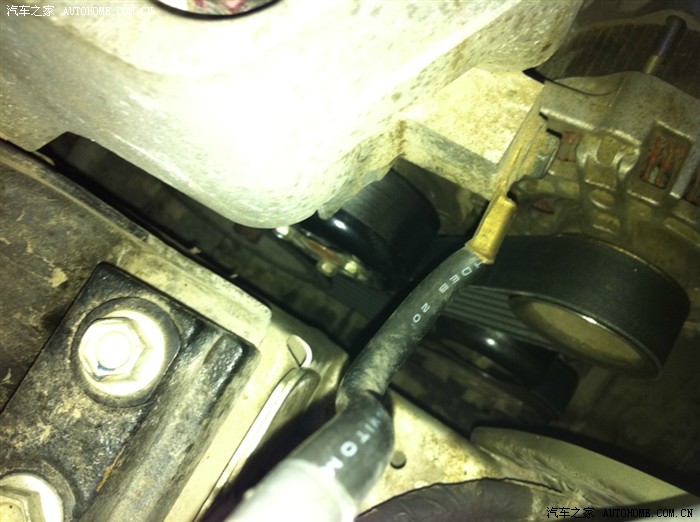 07年10月的06款颐达更换皮带记