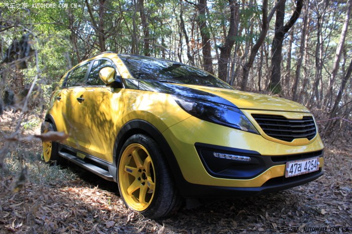 韩国智跑改装蛮有名的三辆车改的很有杀气性格推荐