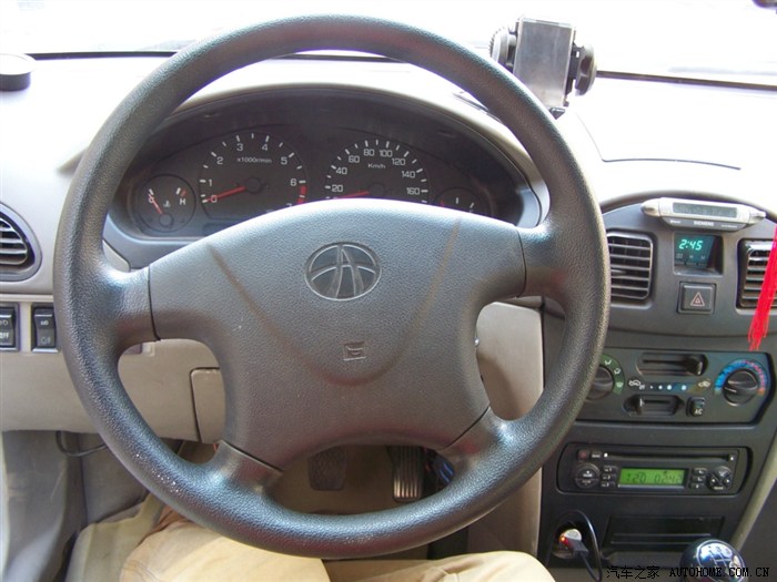 缝方向盘套缝上了,耗时三小时之多 有图有真相_夏利论坛_汽车之家论坛