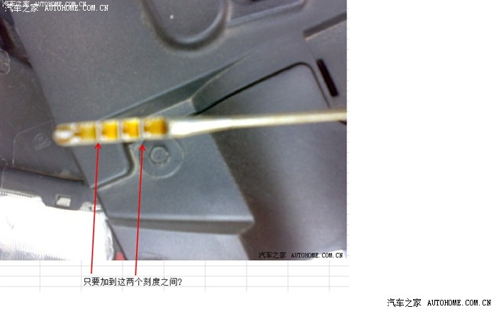 机油尺刻度如何看?