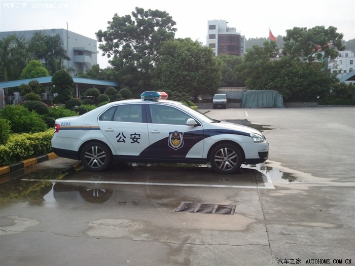 【图】看看咱们帅气的腾腾警车~~~_速腾论坛_汽车之家论坛