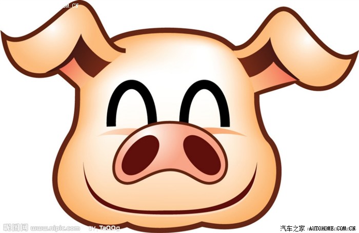 大猪头表情图片
