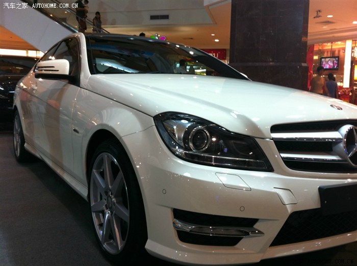 【图】c250 coupe 随拍,比较平庸_奔驰c级论坛_汽车之家论坛