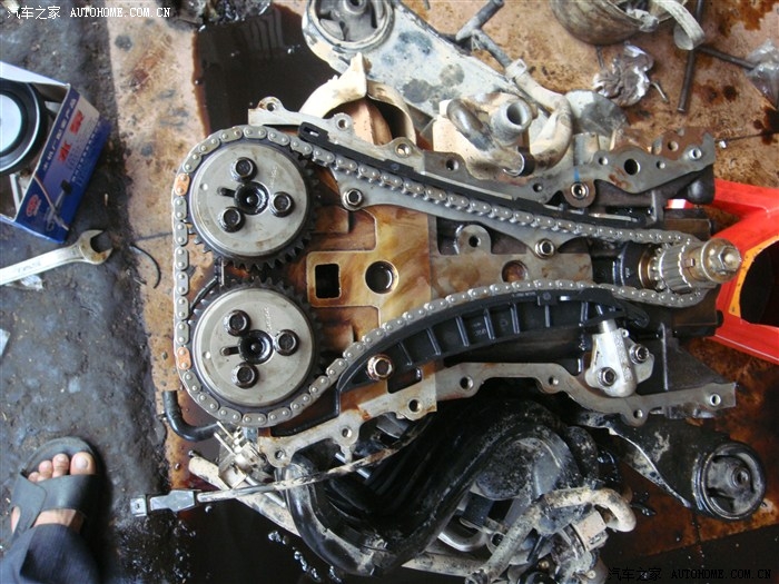 大出血………40270公里大修正时链条,视频声音是柴油发动机了